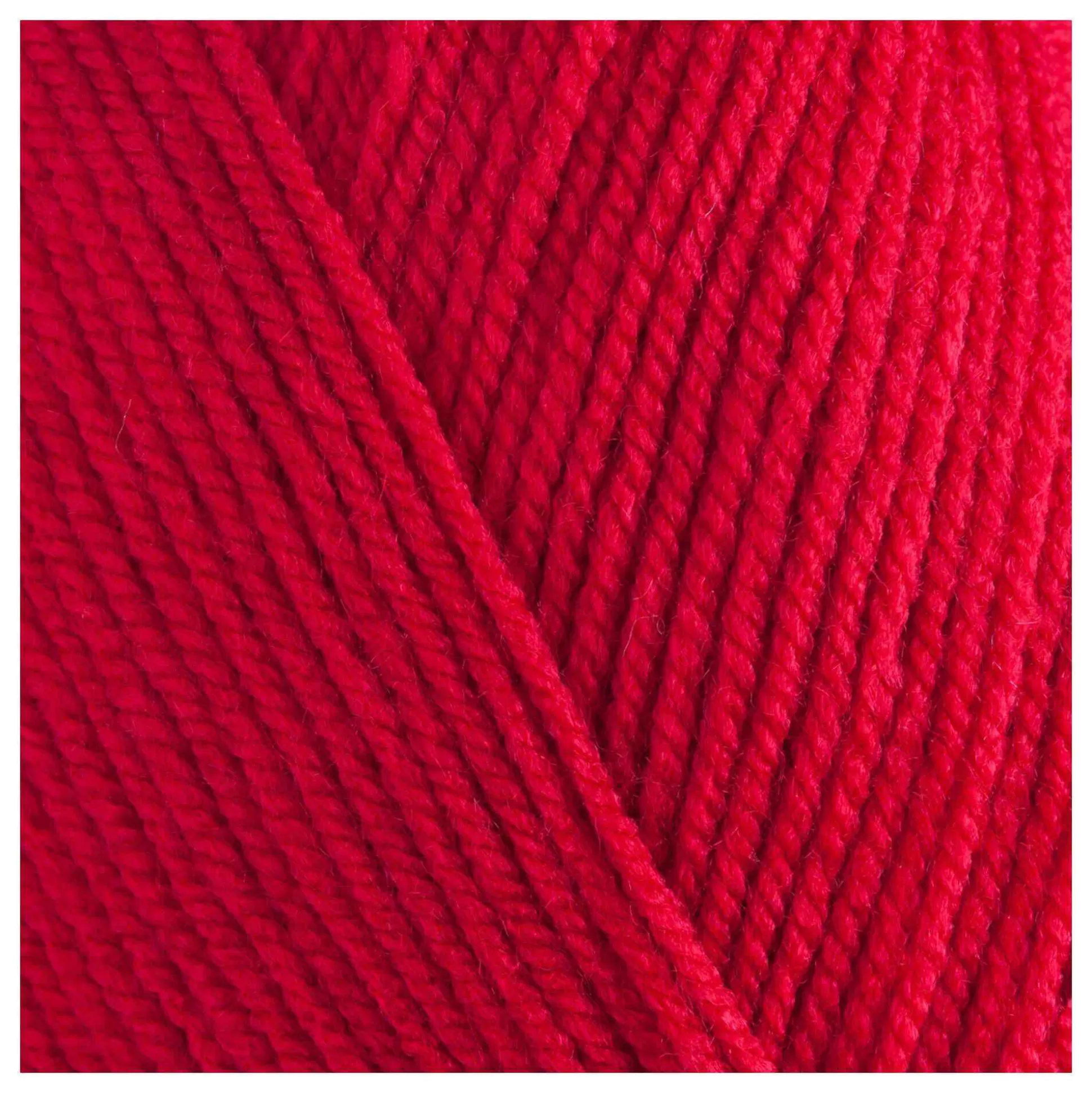 Women's Institute Red Premium Acrylic Yarn 100G-Hobbycraft Shop