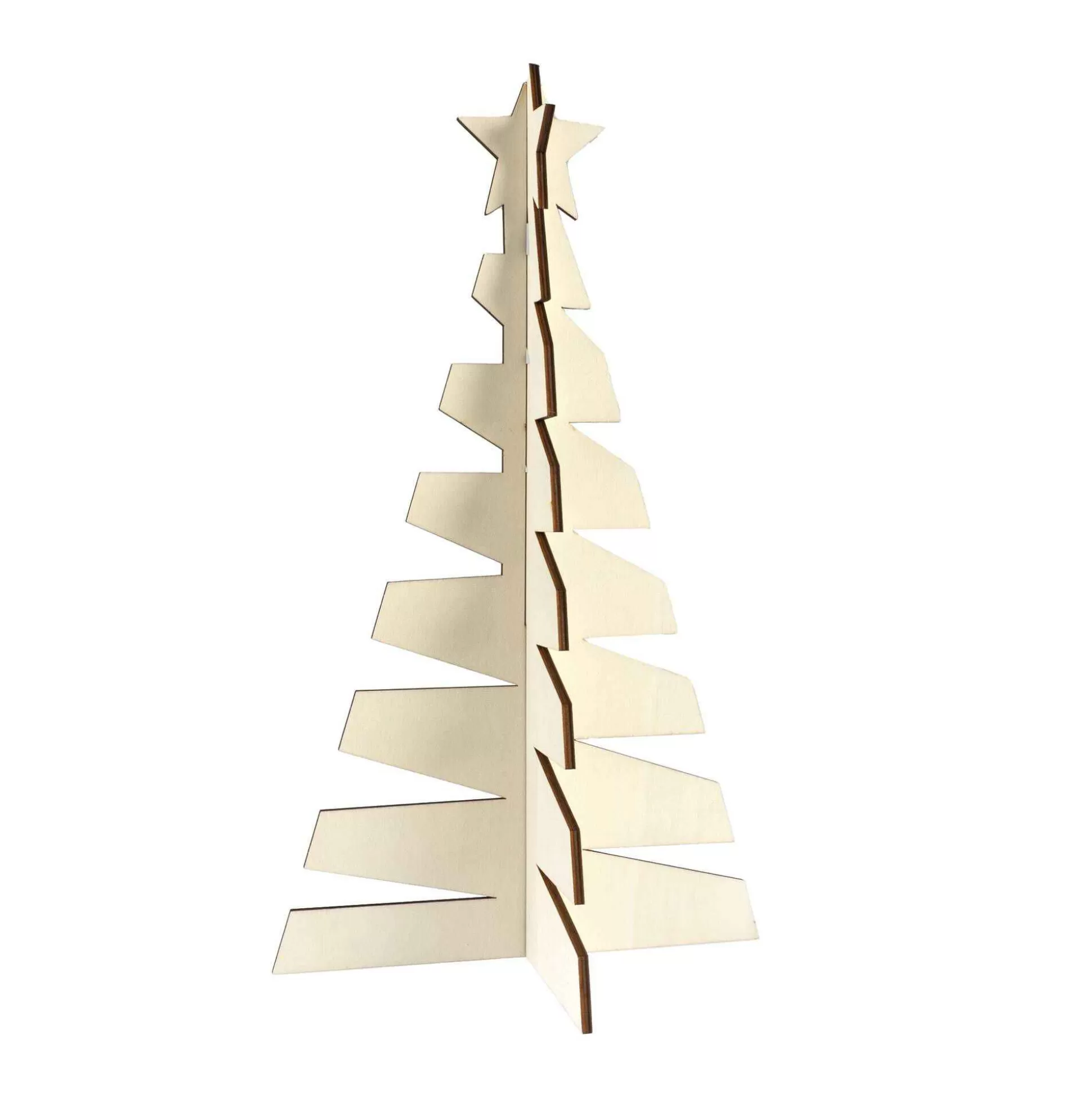 Wooden 3D Standing Tree 39.5Cm-Hobbycraft Flash Sale