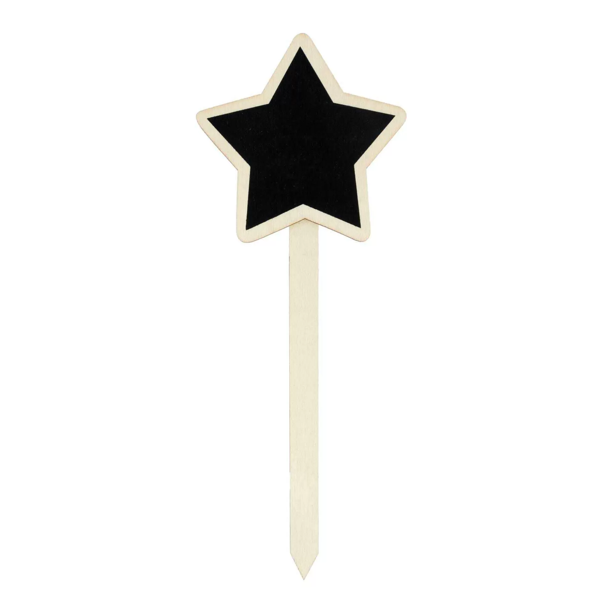 Wooden Blackboard Star Pick 24Cm-Hobbycraft Outlet