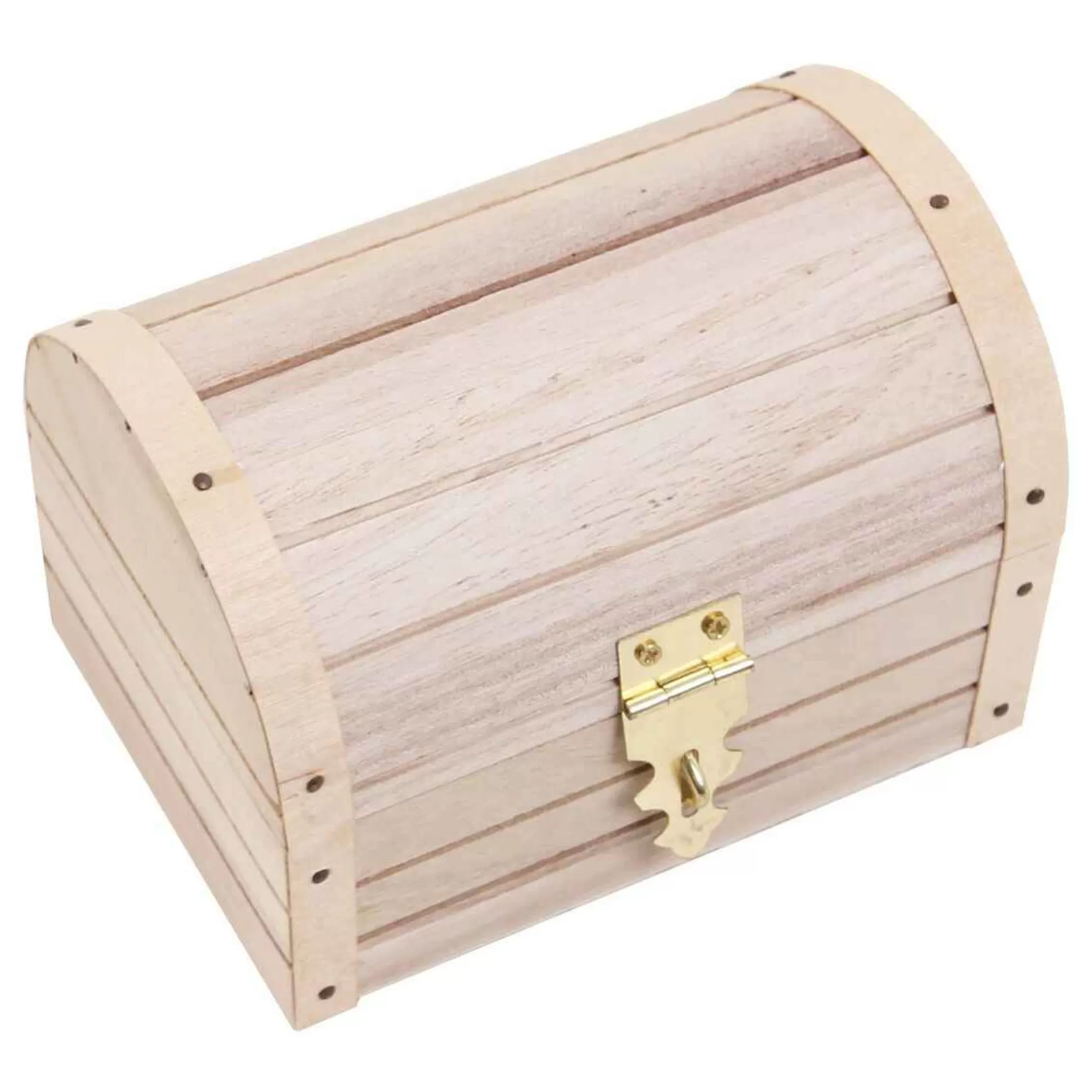 Wooden Jewellery Chest 13Cm X 9Cm X 9Cm-Hobbycraft Fashion