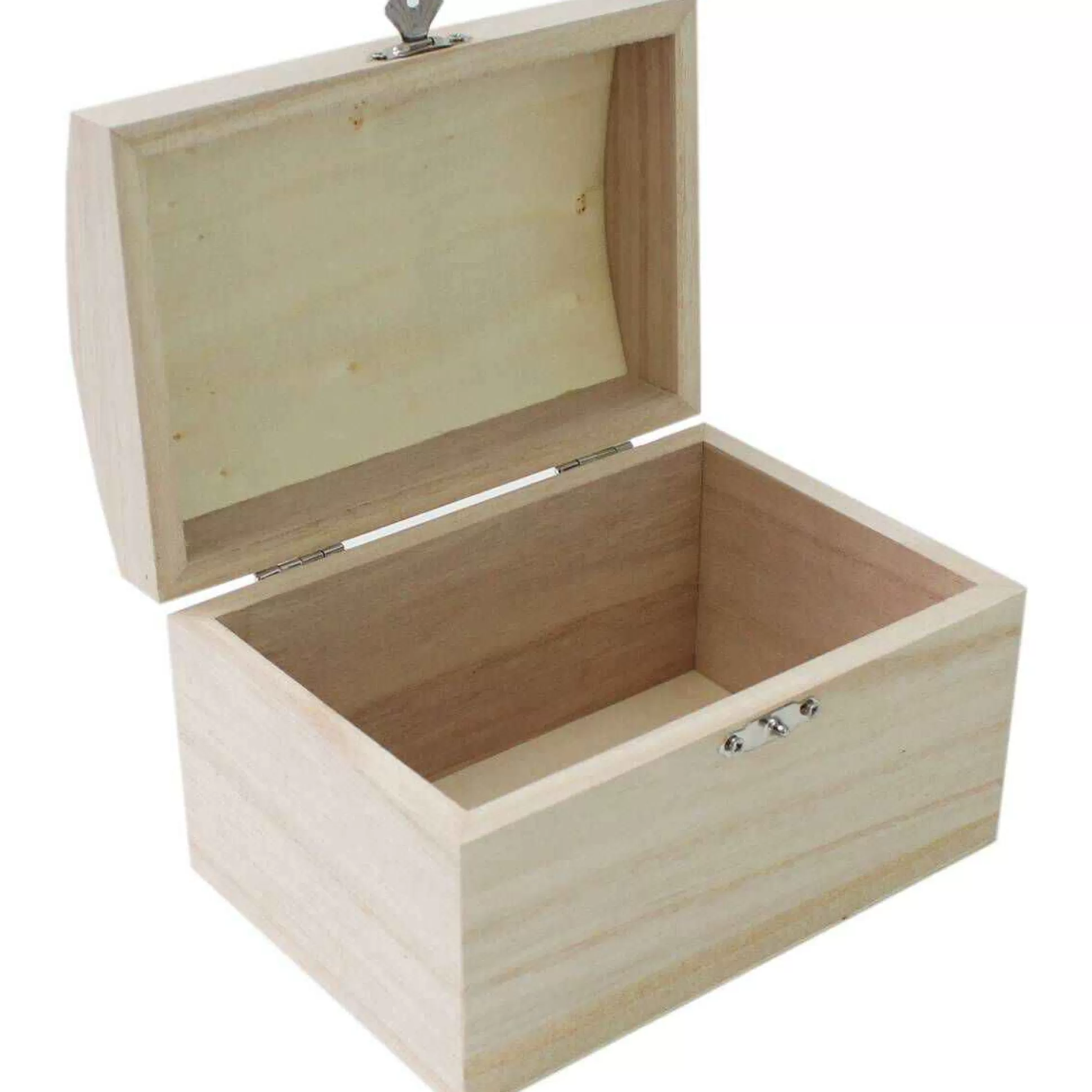 Wooden Jewellery Chest 16 X 11 X 10 Cm-Hobbycraft Outlet