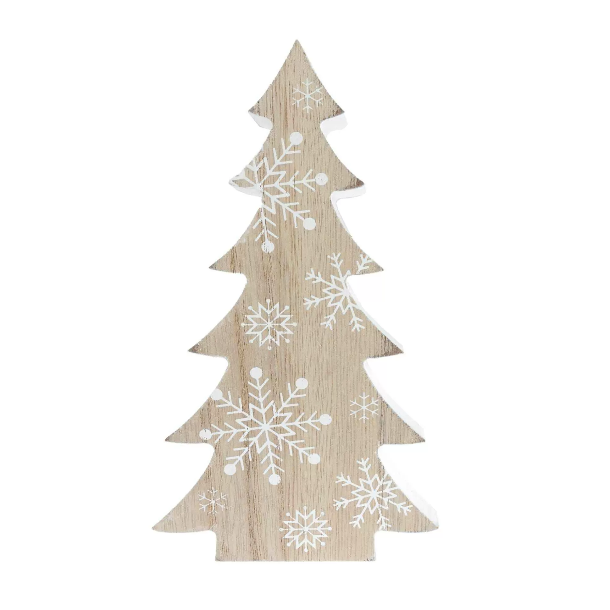 Wooden Printed Standing Tree 18Cm-Hobbycraft Flash Sale