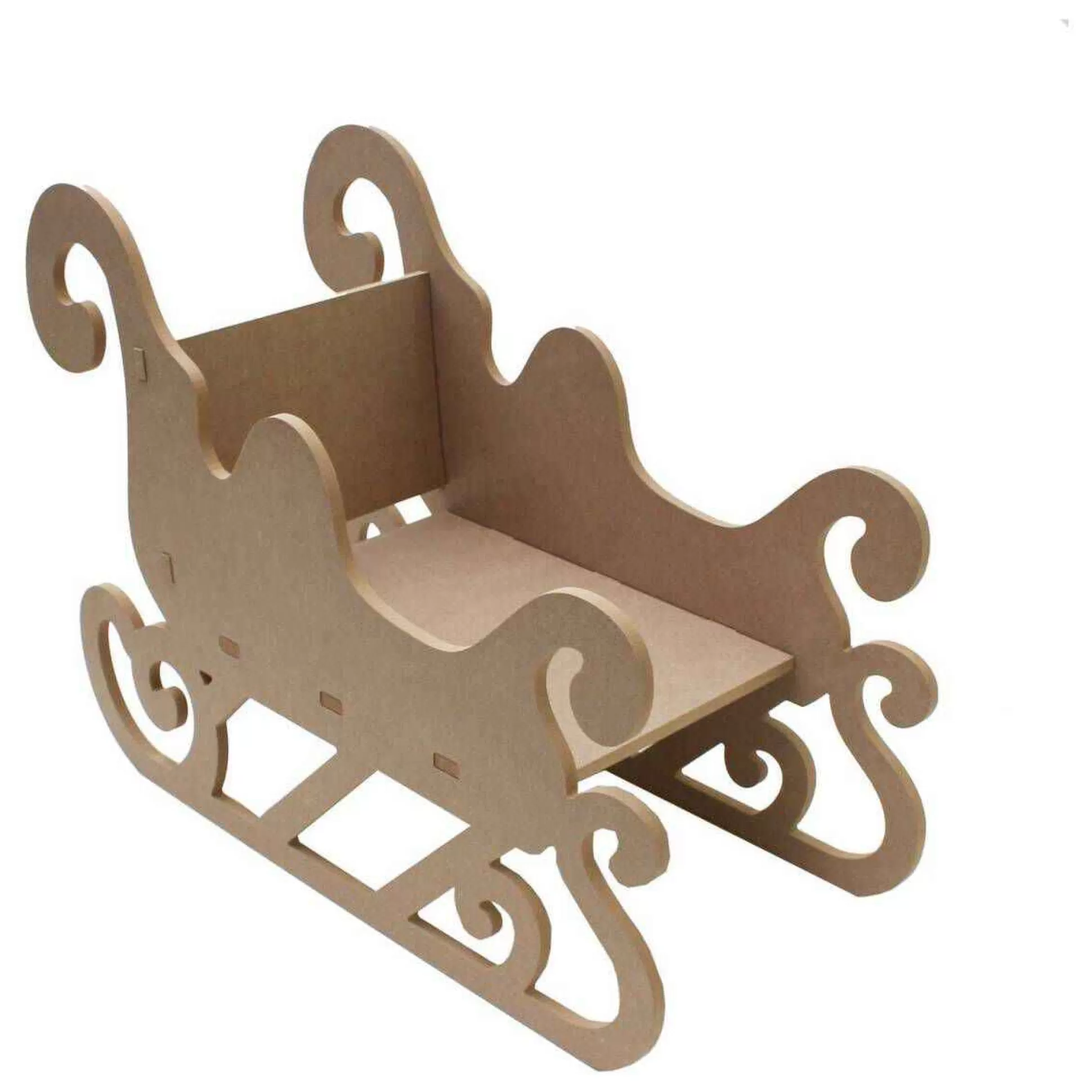 Wooden Sleigh 55Cm-Hobbycraft Fashion