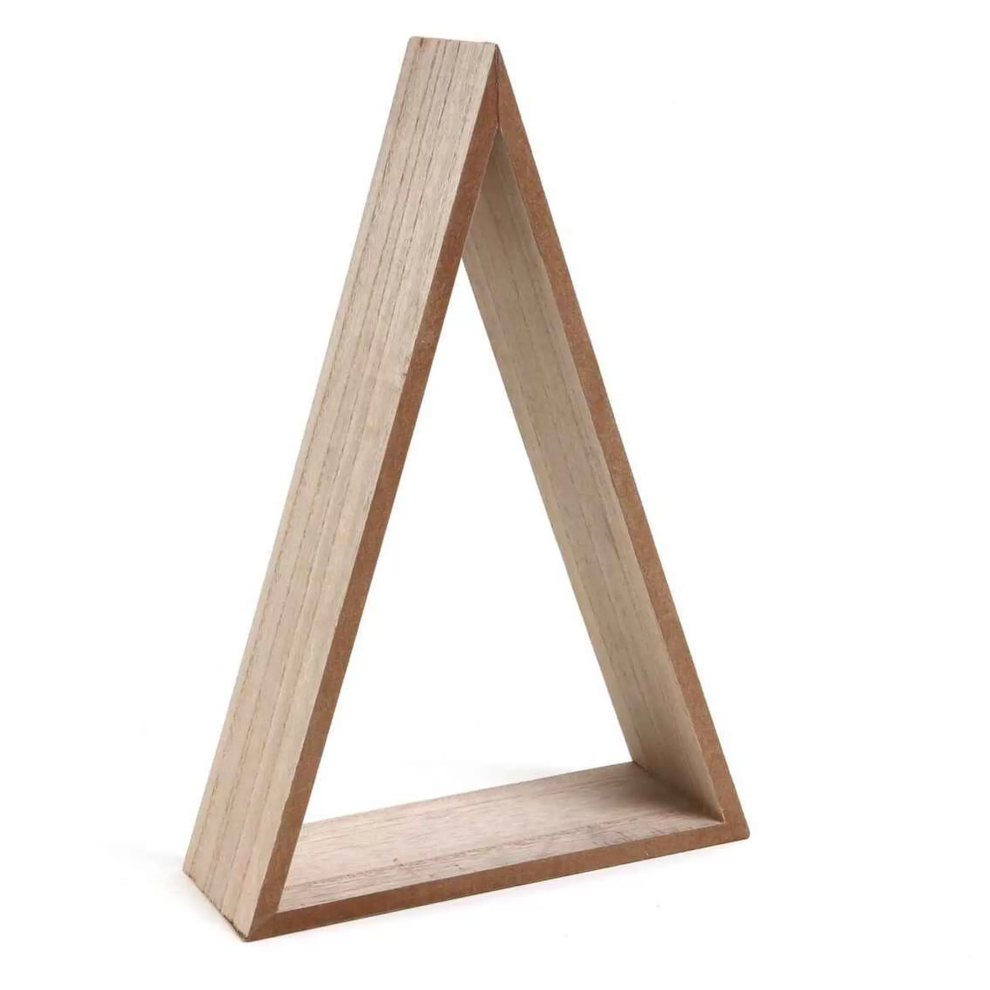 Wooden Triangle Shelf 25Cm X 7Cm X 30Cm-Hobbycraft Online