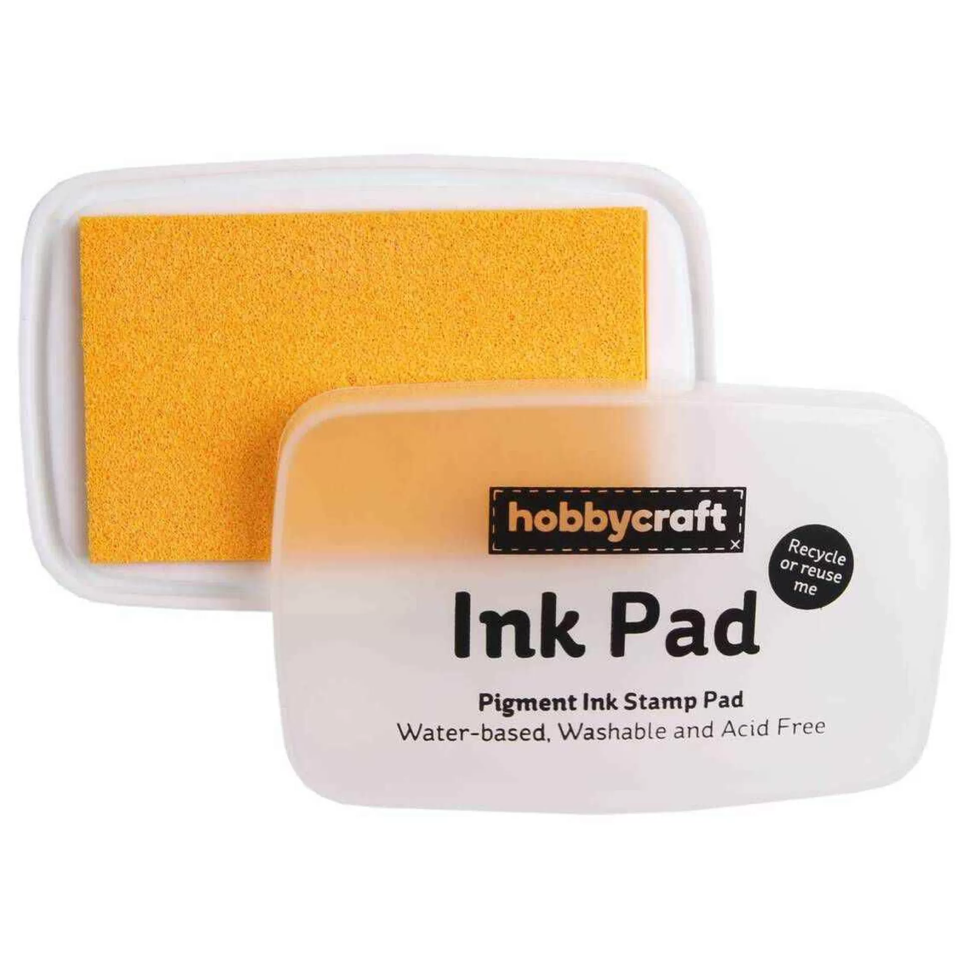 Yellow Ink Pad-Hobbycraft New