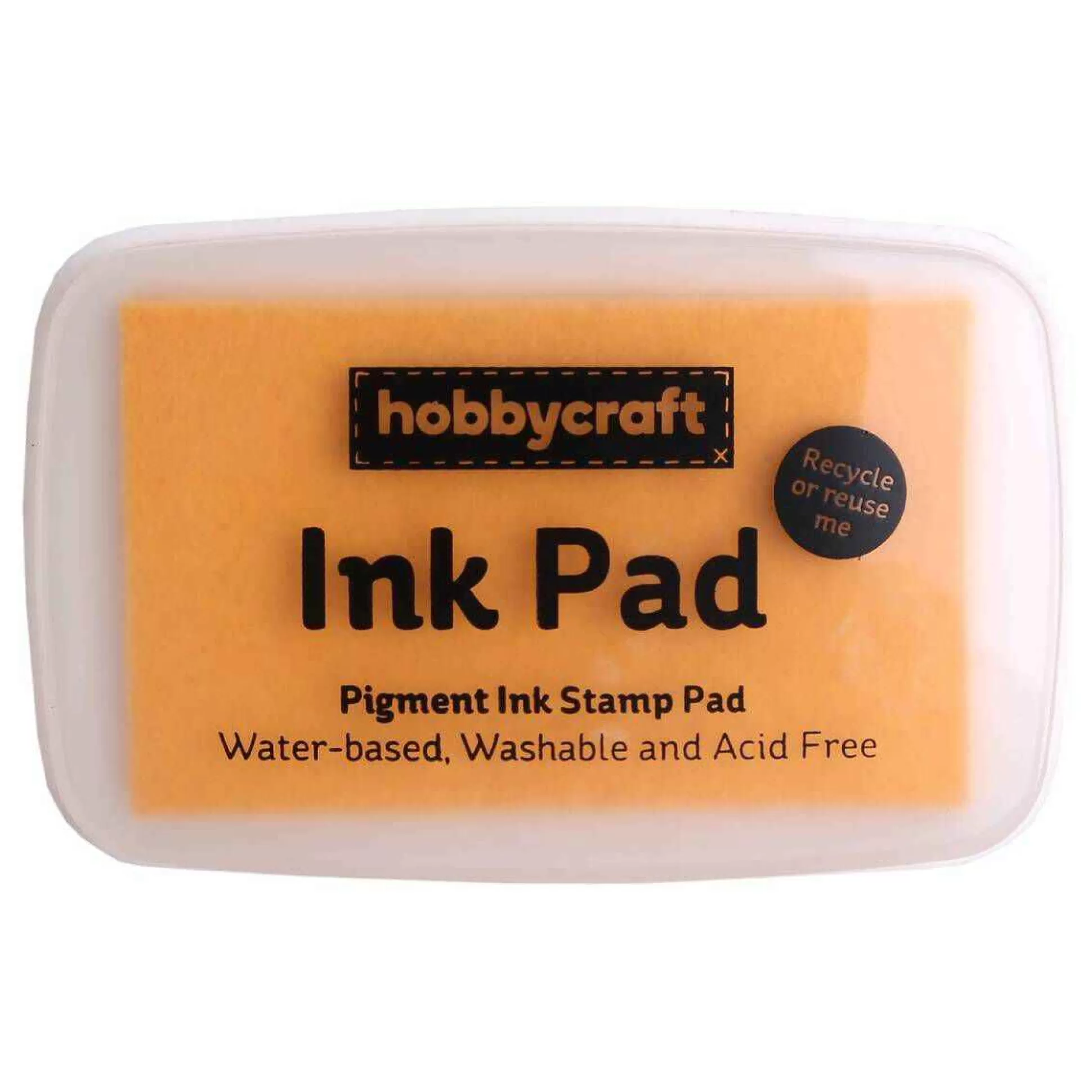 Yellow Ink Pad-Hobbycraft New