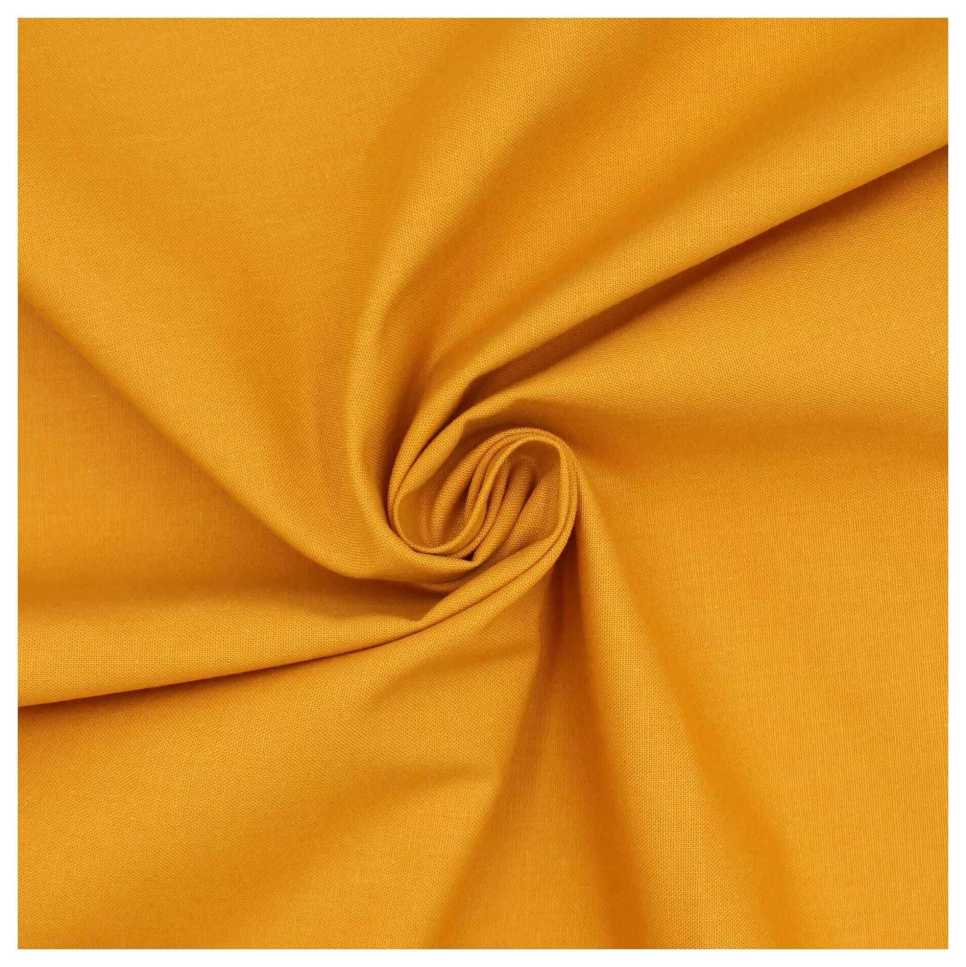 Yellow Organic Premium Cotton Fabric By The Metre-Hobbycraft Best